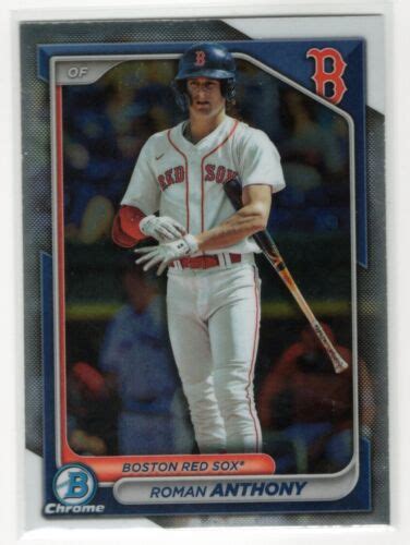 Bowman Chrome Roman Anthony Bcp Prospect Boston Red Sox Ebay