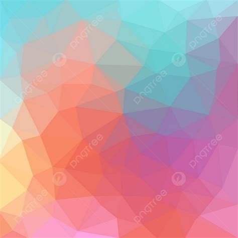 Vector De Color Pastel Claro Fondo De Cristal Polivin Lico Bajo Dise O