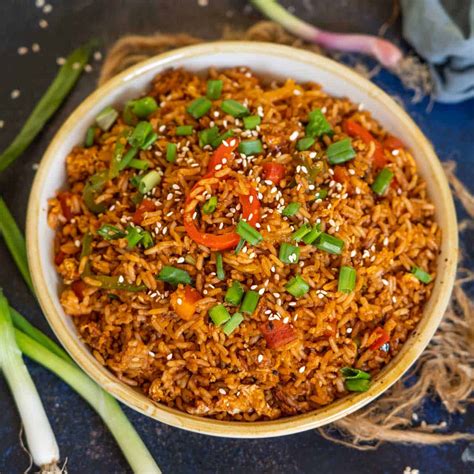 Korean Gochujang Fried Rice Recipe | Recipe Cart