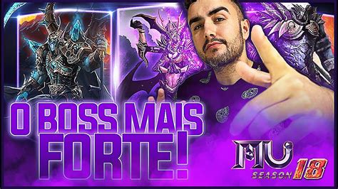 Derrotei O Boss Mais Forte Do Mu Online A Minha Summoner Youtube