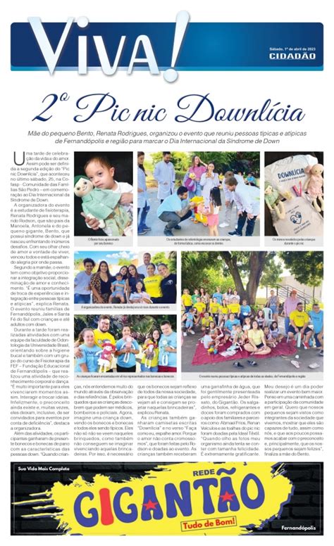 Pic Nic Downl Cia Fernand Polis Sp Jornal Cidad Onet