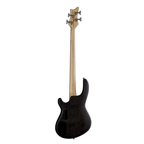 Disc Dean Edge 6 Flame Top 6 String Bass Black Satin At Gear4music