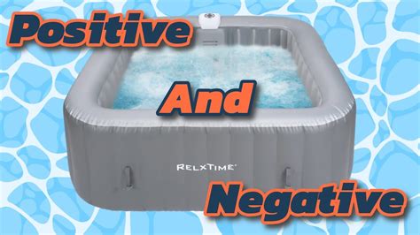 Pros And Cons Of The Relxtime Inflatable Hot Tub Youtube