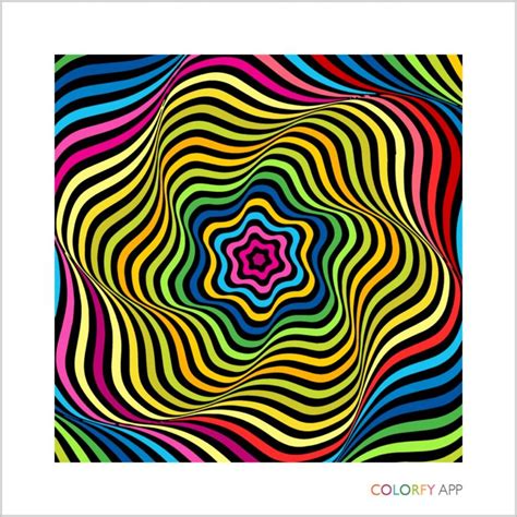 Wavy Gravy Wavy Gravy Colorfy Modern Times Quilling Artwork