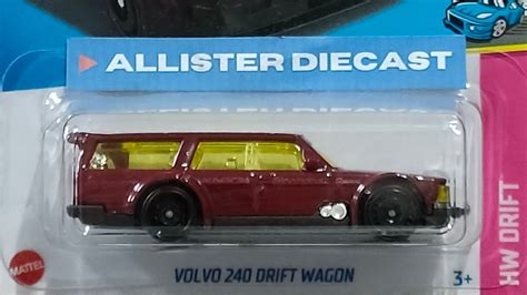 Unboxing Hot Wheels Volvo 240 Drift Wagon Hw Drift Hotwheels Volvo Wagon 🔥🔥🔥🔥🔥 Allister Diecast