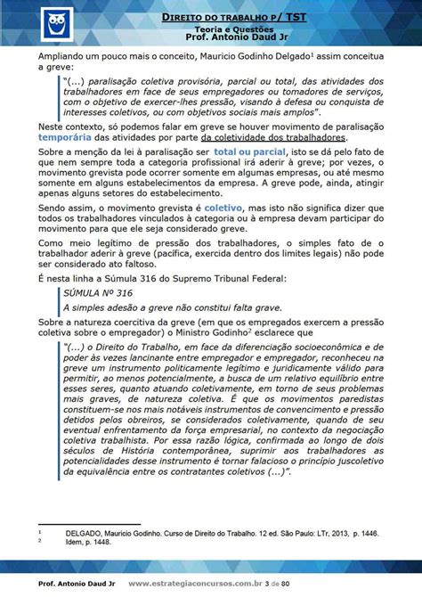 Aula 12 Direito do Trabalho aa Organização sindical Direito de Greve