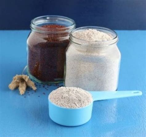 White Powder Ragi Flour Style Dried Certification FSSAI At Best