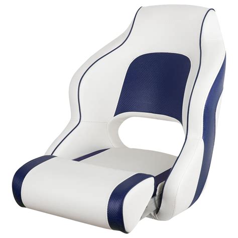 Seamander Sc3 Series Premier Pontoon Furniture Bucket Seat Captain Seat Colors Whiteblue