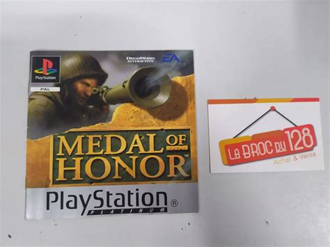 Medal Of Honor Playstation Prix Photo Pr Sentation