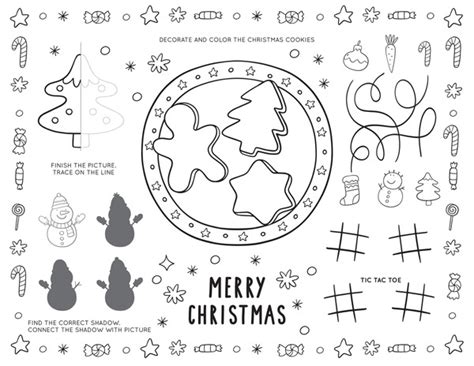 Christmas Activity Sheets Over 8 252 Royalty Free Licensable