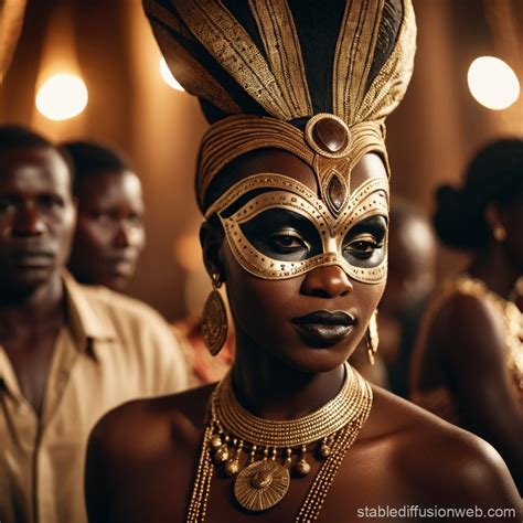 African Masquerade Stable Diffusion Online