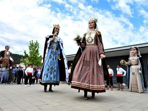 Els Gegants Festa Major Sant Quint