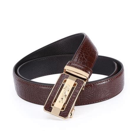 Krokodyl M Ski Sk Rzany Pasek Business Comfort Click Belt M Odzi Ludzie