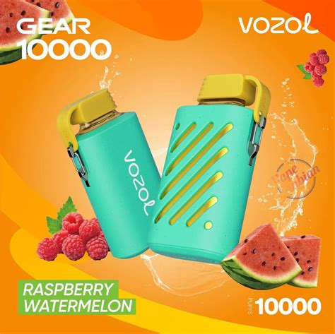 Vozol Disposable 10000 Puff Raspberry Watermelon RECHARGEABLE