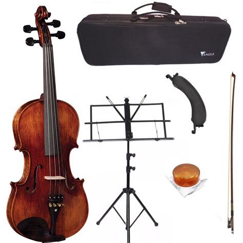 Violino Eagle Vk544 Espaleira Partitura Breu Arco Case Parcelamento