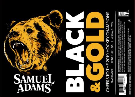 Samuel Adams Already Sees The Bruins Win Plans Black And Gold Beer