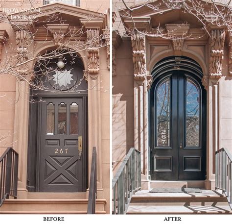 The Art Of Brownstone Doors Custom Recreation Of Historic Brownstone