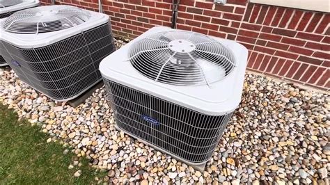 2023 Carrier Comfort Series Air Conditioners With New Low Ambient Kits 1 Running Youtube