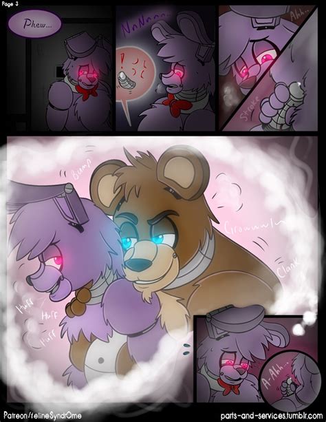 Rule 34 Bear Blue Eyes Bonnie Fnaf Bow Tie Comic Dialogue