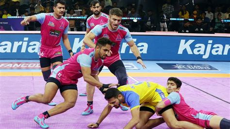 Top Defenders Of Week Ankush Shines For Jaipur Pink Panthers Vivo