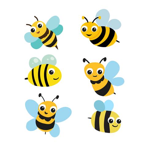 Bee Character Vector Design 476280 Vector Art At Vecteezy