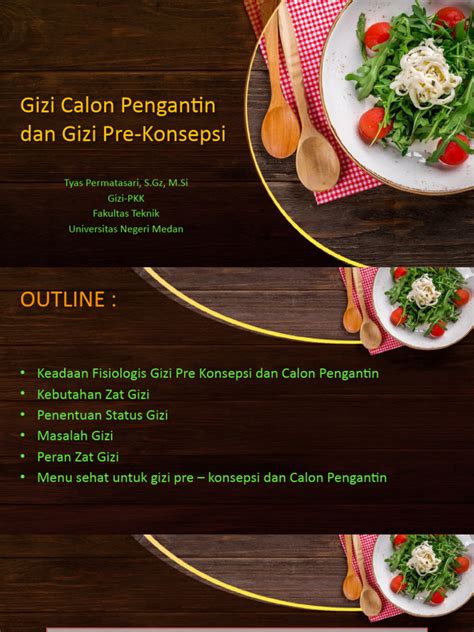 Gizi Calon Pengantin Dan Pre Konsepsi Pdf