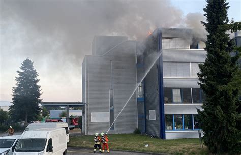 Neo Mein Radio Recherswil Brand In Gewerbeliegenschaft Niemand