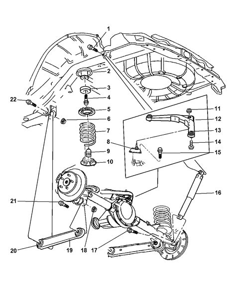 Diagrama Suspensi N Delantera Jeep Grand Cherokee Mopar Dia