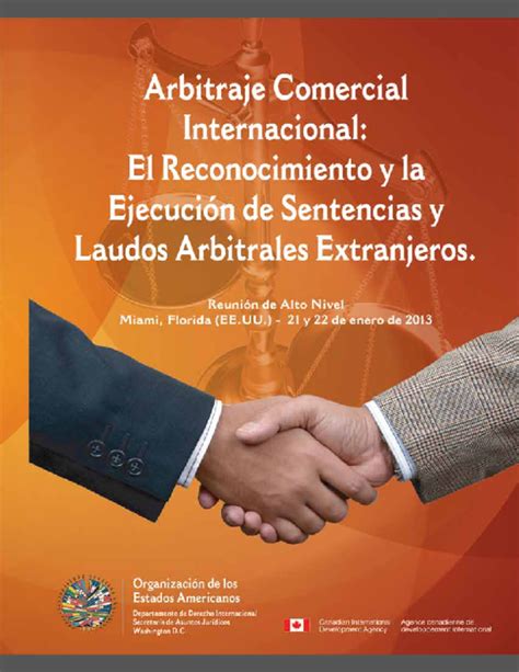 Pdf Arbitraje Comercial Internacional Reconocimiento Y Ejecución De