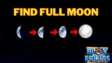 How To Get Full Moon In Blox Fruits Fastest Way To Find Full Moon In