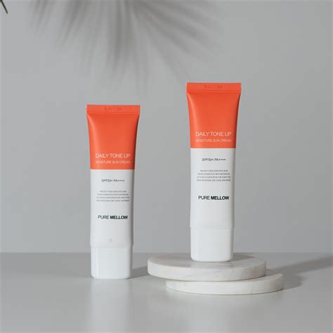 퓨어멜로우 데일리 톤업 선크림 50ml Spf50 Pa 무기자차 즐거움의 시작 Funshop