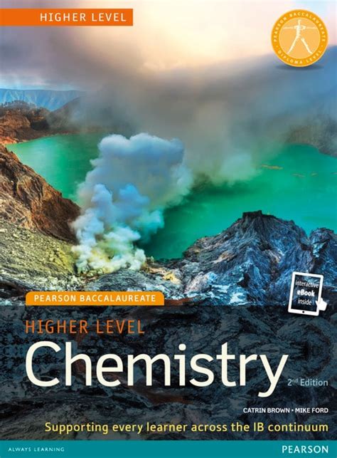 9781447959755 Pearson Baccalaureate Chemistry Higher Level 2nd Edition Print And Online