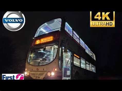 Walkaround First Leeds 37646 YJ58 RNO Volvo B9 YouTube