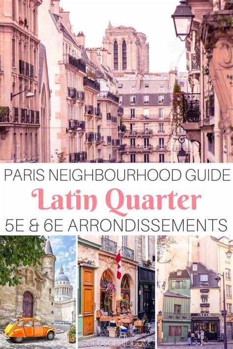 A Guide to the Best Things to do in the Latin Quarter, Paris | solosophie