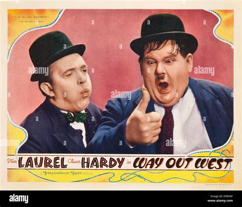 Laurel And Hardy Film Way Out West Hi Res Stock Photography And Images