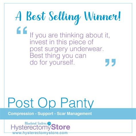 Post Op Panty Still A Winner Hysterectomy Store Blog