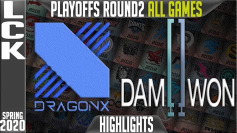 Drx Vs Dwg Highlights All Games Lck Spring Playoffs Round