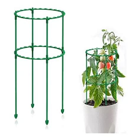 2 Pcs Jaulas Tomates Maceta Jardín Soportes De Planta Cuotas sin