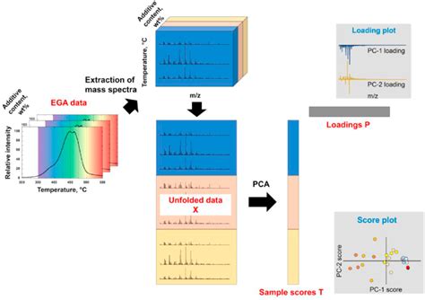 Pca Of Three Way Ega Ms Data By Unfolding The First And Second Download Scientific Diagram