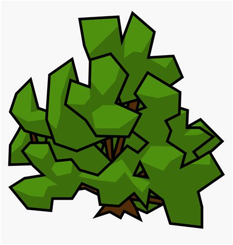 Shrub Bushes Clipart Big Plant Bush Clip Art Transparent HD Png