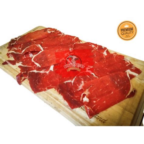 Jual US Beef Slice Daging Sapi Slice Yoshinoya Yakiniku Shabu 1 Kg