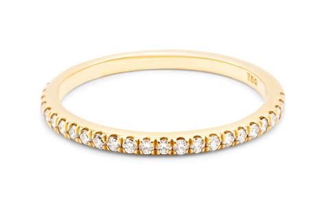 18K Yellow Gold Diamond Eternity Band – Elleard Heffern Fine Jewelers