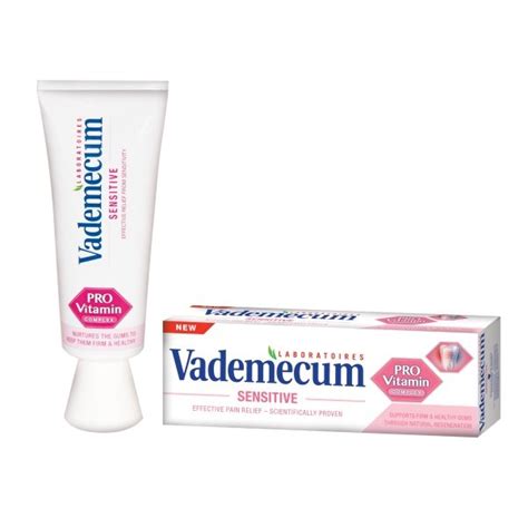 Vademecum Pro Vitamin Complex Sensitive Zubn Pasta Ml Bugy Sk