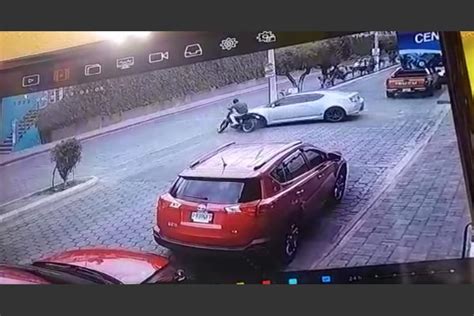 Captan Colisi N De Una Motocicleta Con Un Veh Culo En San Marcos