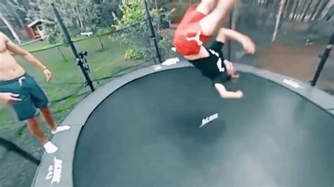 Worst Trampoline Fails Youtube