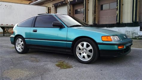 Tn Fs 1991 Crx Si Tahitian Green 80k Miles Honda Tech Honda