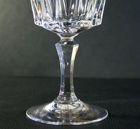 Cristal D Arques Durand Versailles Water Goblet