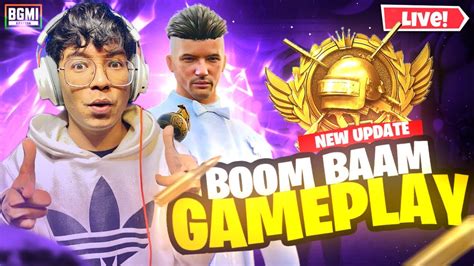 BGMI LIVE Aaj Fir Karte Ha Boom Baam Gameplay YouTube