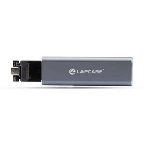 Black Lapcare M 2 NVMe SSD Casing Cable Dimension Size 11 8 X 4 1 X 0