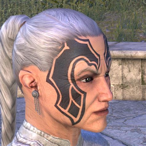 Onlinedragon Cult Face Tattoo The Unofficial Elder Scrolls Pages Uesp